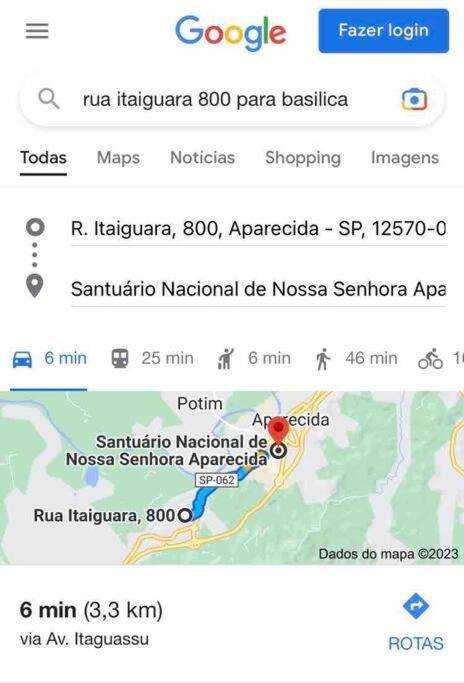 Casa S Benedito Familiar -6Min Basilica Aparecida Aparecida  Exteriér fotografie